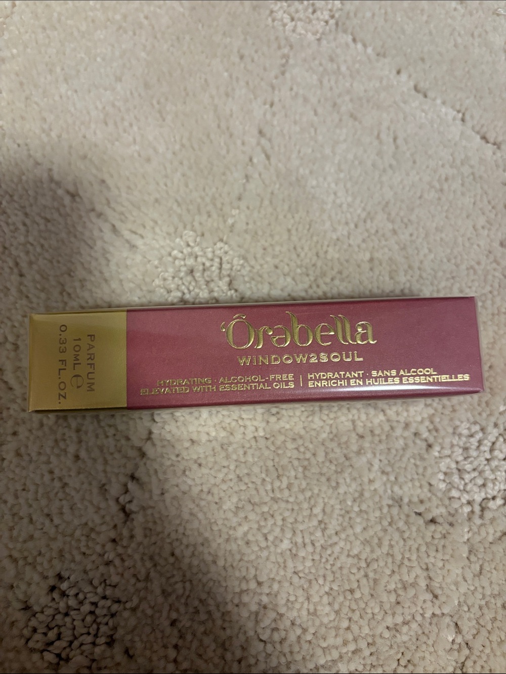 New & Sealed Orabella Bella Hadid Window2Soul Travel Parfum 0.33fl OZ/10ml